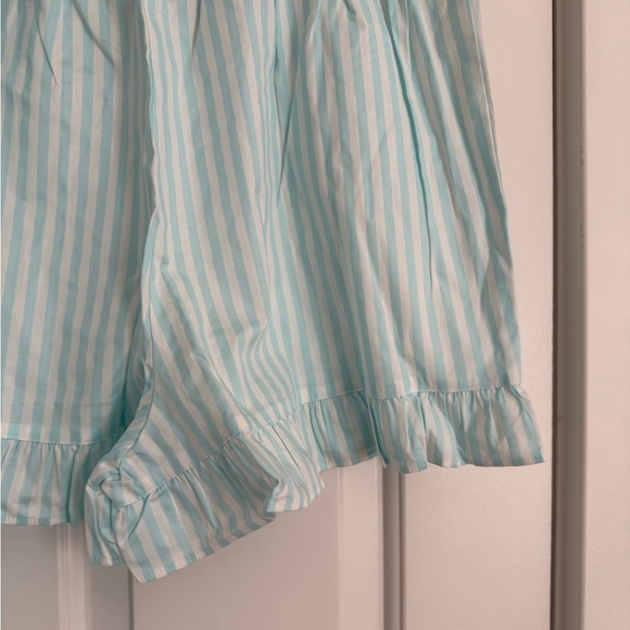 Few Moda kourt Aura Two-Piece Pajama Set - Size M - Mint Stripe - NWT - Picture 9 of 12